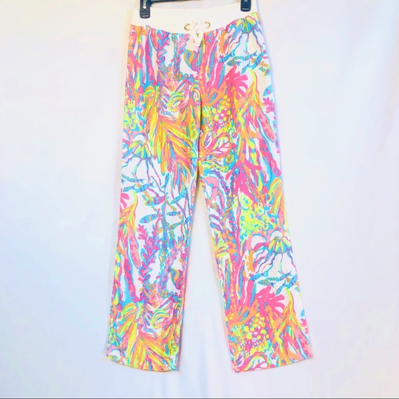 Lilly Pulitzer Other - Lilly Pulitzer Scuba To Cuba Linen Beach Pants